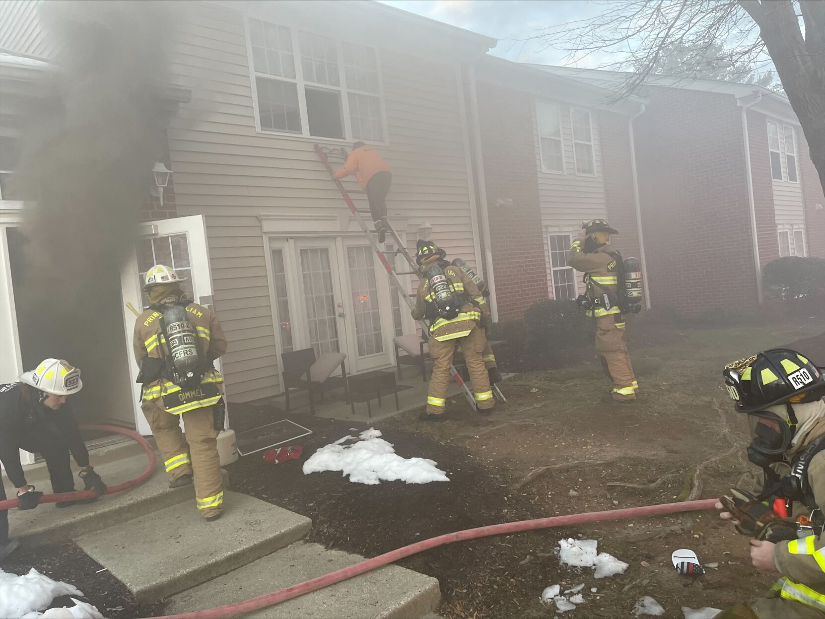 Condo fire in Woodbridge unattended candle